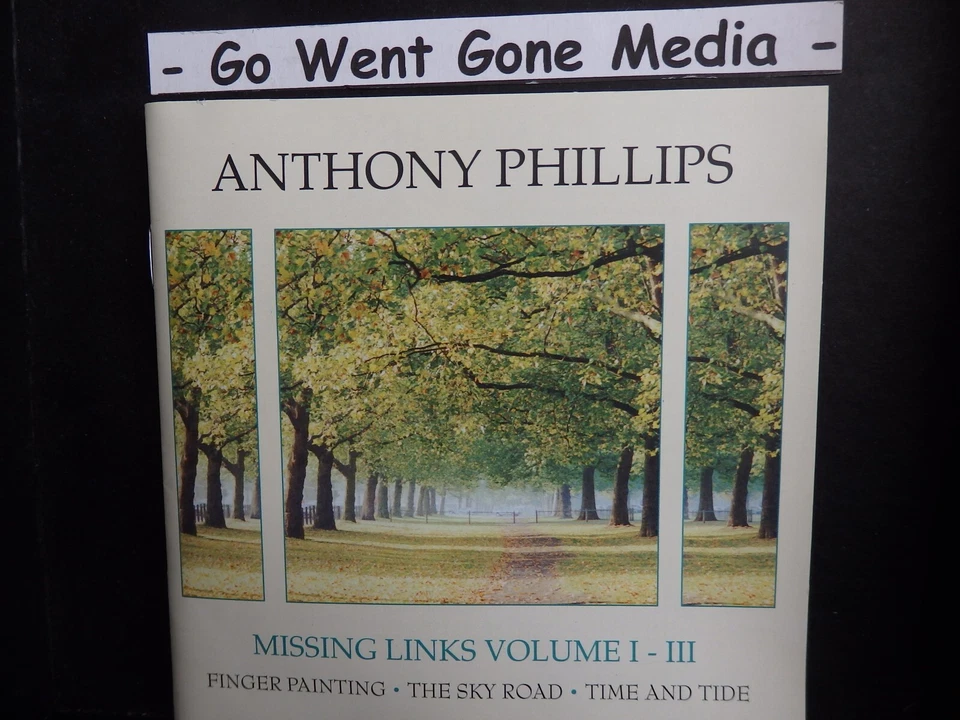 ANTHONY PHILLIPS - Finger Painting/The Sky Road/Time and Tide - 3 CD-Box Voicepr - Bild 1 von 1