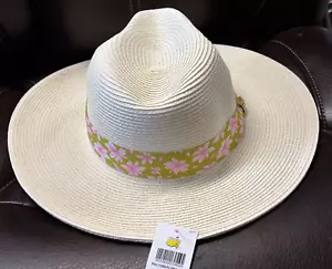 OFERTA—2025 Damas Masters Torneo Dorfman Milano Sombrero Banda Flor - Imagen 1 de 4