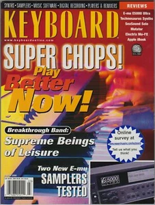 Keyboard Magazine March 2000 Super Chops Electrix Mo-FX Derrick Sherinian RARE - Bild 1 von 2