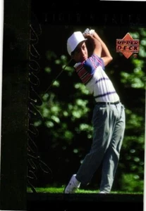 Tarjeta Tiger Woods 2001 Upper Deck Tiger Benefits from Supportive Parents No#TT5 - Imagen 1 de 4