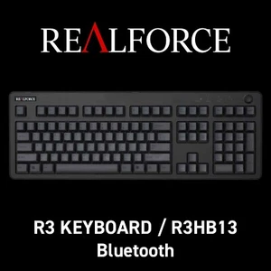 Topre REALFORCE R3 Keyboard R3HB13 Bluetooth 5.0 USB US ANSI 30g Black Dark Gray - Picture 1 of 9