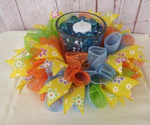 Easter / Spring Candle Ring Centerpiece - Picture 1 of 3