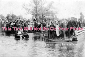 CA 217 - Baptising At Isleham Ferry, Cambridgeshire 1915 - Picture 1 of 1