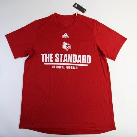 Louisville Cardinals adidas Creator Short Sleeve Shirt Men's Red New Cover