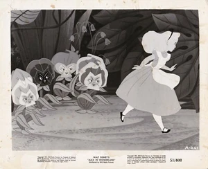 ALICE IN WONDERLAND - WALT DISNEY -1951 - 20,5 x 25,5 cm - Picture 1 of 2