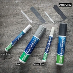 Grout Pen Dark Grey Tile Paint Marker: Waterproof Grout Paint, Tile Grout Col... - Picture 1 of 12