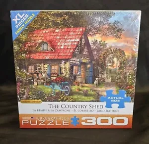 Eurographics Dominic Davison The Country Shed Jigsaw Puzzle 300 Large Pieces - Picture 1 of 8