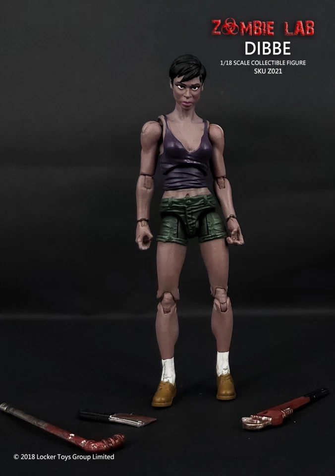 Экшн-фигурка Debbie Zombie Lab масштаб 1/18 (4 дюйма) - Изображение 1 из 2