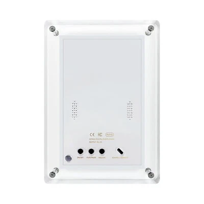 7'' Digital Photo Frame with IPS Display 4GB Memory 2K Stereo Speakers 1080P G-2 - Image 1 of 4