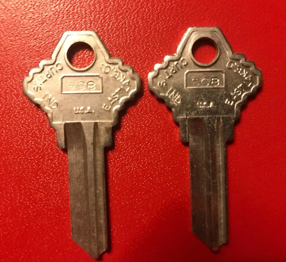 CURTIS SC8  Key Blank   set of 2 - Image 1 of 2