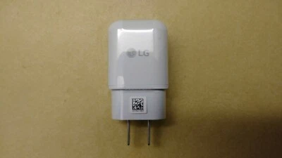 NUEVO LG 1.8A Cargador/Adaptador de Pared Carga Rápida Viaje y Hogar MCS-H05WR - Blanco Foto 1 de 2