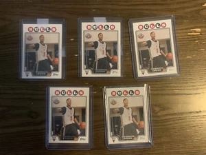 2008-09 Topps - #196 Derrick Rose (RC) - Rookie Lot - 5 Rookies - Picture 1 of 2