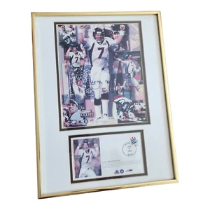 NFL Limited Edition 1999 John Elway Denver Broncos Defeat Falcons 34-19 Plaque - Picture 1 of 4