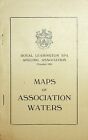 Maps of Association Waters Royal Leamington Spa Angling Assn Fishing Vintage bk