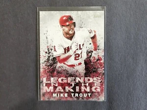 2018 Mike Trout Topps Legends In The Making Insert #LTM-MT - Picture 1 of 2