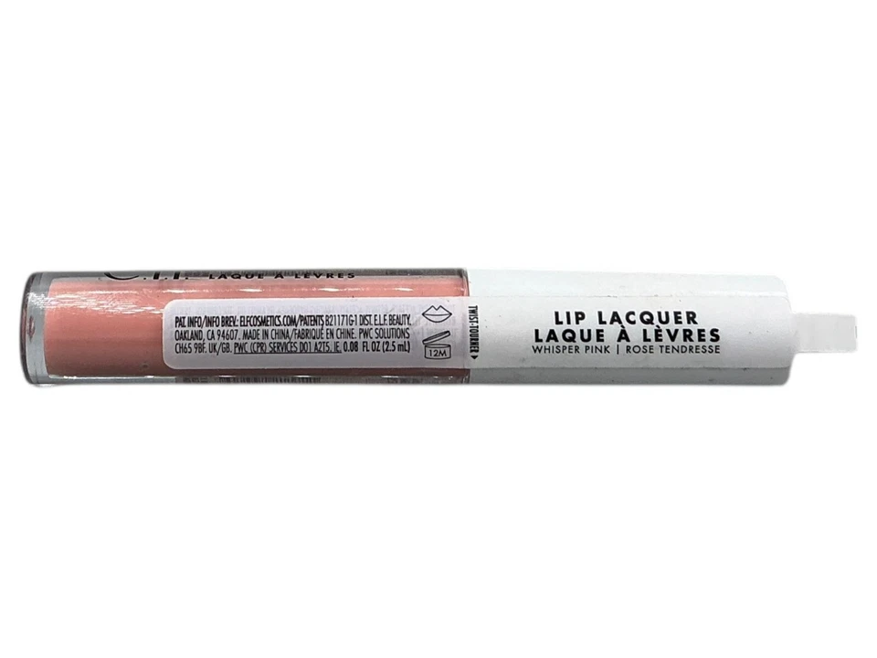 E.L.F. Lip Lacquer - 21171 Whisper Pink - &