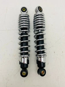 PAAR STOSSDÄMPFER REAR SHOCKS LÄNGE 260 mm KÖRPER SCHWARZ CHROMFEDER - Bild 1 von 5