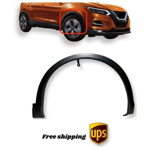 Fits 2017 2018 2019 2020 2021 Nissan Rogue SPORT Front RH Fender Flare Trim - Picture 1 of 12