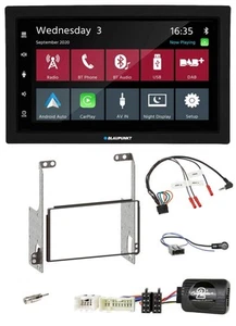 Blaupunkt 2DIN Lenkrad USB Bluetooth DAB Autoradio für Nissan X-Trail T31 2007-2 - Bild 1 von 12