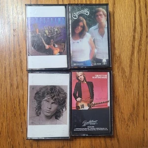 Supertramp The Doors Carpenters Tom Petty Cassette Lot 4 Folk Rock 70s 80s - Picture 1 of 7