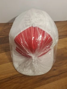 Menge 12 Vintage 80er Youngan SnapBack Hüte unbedruckt individuell rot neu aus altem Lagerbestand Einheitsgröße - Bild 1 von 3