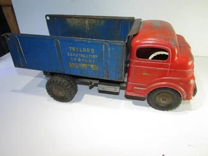 Vintage Structo Toyland Construction Company Lift Dump Truck Steel Cast Cab 13” - Picture 1 of 6