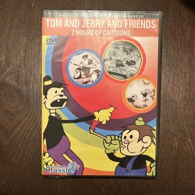Tom and Jerry and Friends 2 Hours of Cartoons 1930's DVD cartoon classics - Image 1 of 2