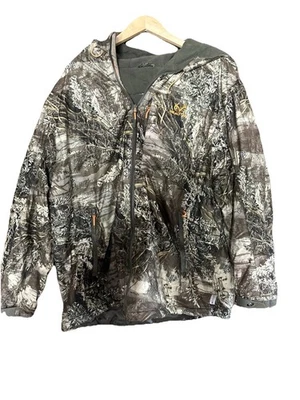 Real Tree Jacket Edge Scent Factor Camo Hunting Full Zip Hooded Mens XXL (Flaws) - Image 1 of 4