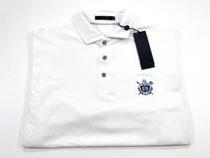 Greyson XL weiß Golf Polo Kurzarm Franklin Hills Country Club NEU Neu mit Etikett - Bild 1 von 7