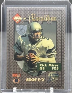 1994 COLLECTOR’S EDGE EXCALIBUR #FX5 Rick Mirer Seahawks F/X Silver Shield EQ - Bild 1 von 2