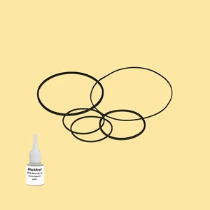 Riemen Öl = Kit 5 für Kenwood RXD-G 3 Compact System - Picture 1 of 6