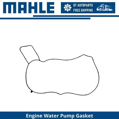 Junta de bomba de agua del motor V6 de 3,2 L para Mercedes-Benz SLK32 AMG 2002-2004 Mahle Foto 1 de 2