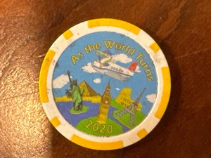 2020 Krewe of Thoth Poker Chip Throw - Bild 1 von 2