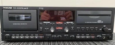 Tascam CC-222SL MKII Professional Cassette/CD Recorder Combo Trödel - Bild 1 von 4