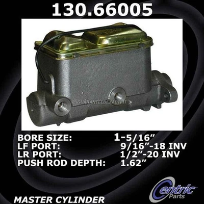 For Chevy Pickup P30 & GMC C35 P35 C3500 Centric Brake Master Cylinder CSW - Image 1 of 3