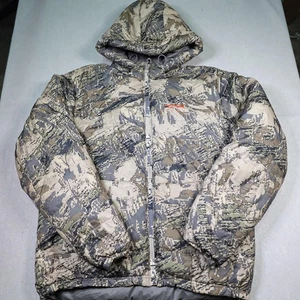 Sitka Jacket Mens Medium Gore Optifade Camo Hooded Down Blend Primaloft Hunting - Picture 1 of 15