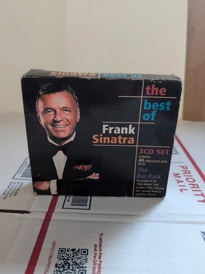 Best of Frank Sinatra&The Rat Pack 3 Disc Set Audio CD Box Set 68 Love songs#178 - Image 1 of 4