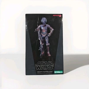 Artfx+ Stars Bounty Hunter 4-Lom 1/10 Scale Pvc Painted Simple Assembly Figure - Picture 1 of 7