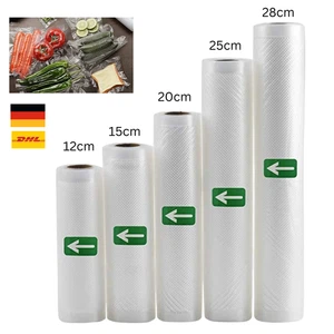 1 Rolle 300cm Vakuumbeutel Lebensmittel Vakuumierer Aufbewahrungsbeutel Beutel - Bild 1 von 6