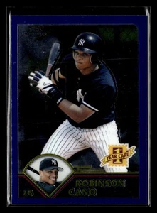 2003 Topps Traded & Rookies Robinson Cano Chrome #T200 Yankees FX8344 - Picture 1 of 2