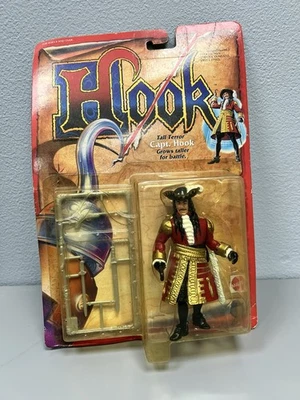 RARE Tall Terror Captain Hook Action Figure New   1991 - Image 1 of 3