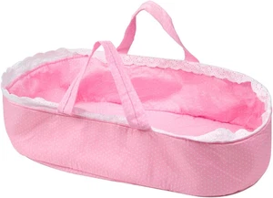 Cuna para muñeca bebé renacido de 16-22 pulgadas para muñecas renacidas cesta de transporte recién nacido - Imagen 1 de 5
