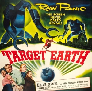 16mm TARGET EARTH (1954) Science Fiction B/W Feature Film. - Bild 1 von 14