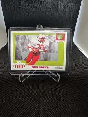 2005 Topps All American Retired Mike Rozier #57 NEBRASKA CORNHUSKERS HEISMAN - Image 1 of 2