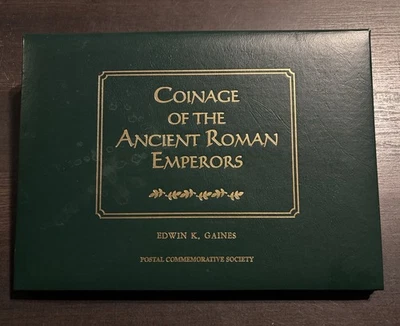Почтовая памятная монета общества древнеримских императоров Эдвина Гейнса - Изображение 1 из 4