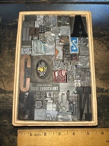 Print Blocks “ Lead Ornamental Borders Dingbats ” Gorgeous Variety!! #78 - Picture 1 of 24