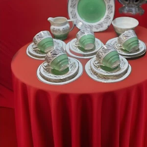royal tudor ware antique tea set - Picture 1 of 15