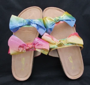 Sandalias Mata Slide Talla 10 Bandana Boardwalk Arcos Iridiscentes LIQUIDACIÓN NUEVAS SIN CAJA - Imagen 1 de 5