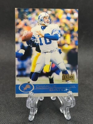Футбольная карточка 2001 Pacific Premiere Date /45 Charlie Batch #145 Detroit Lions - Изображение 1 из 2