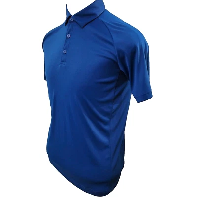 Camisa polo Prince Tennis para mujer talla XL azul liso calce regular manga corta Foto 1 de 4